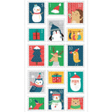 Santa's Secrets Christmas Stamp Stickers, Assorted