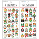 Santa's Secrets Christmas Pop-Up Stickers - Pets, Assorted