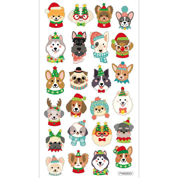 Santa's Secrets Christmas Pop-Up Stickers - Pets, Assorted