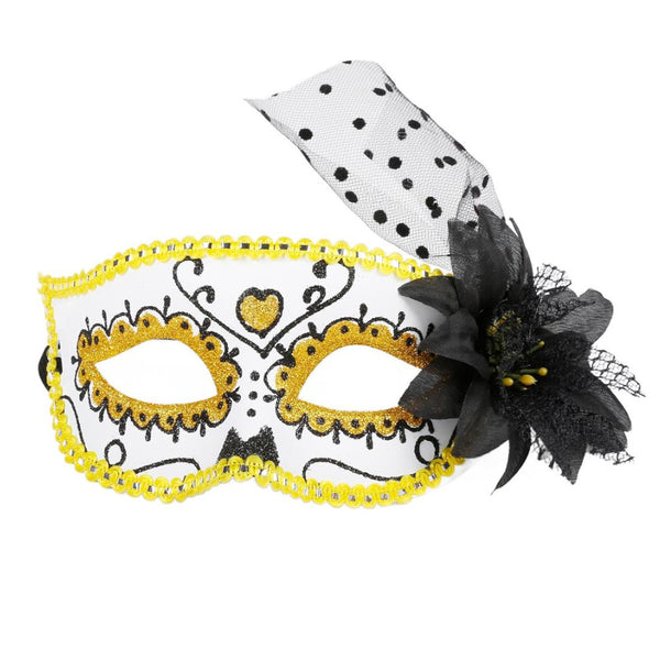Party Gear Day of the Dead Mask, Assorted