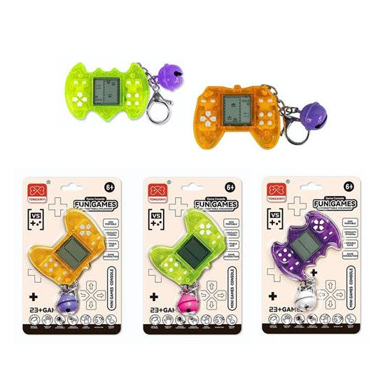 CTG Fun Games Retro Mini Games Console Keychain - Assorted