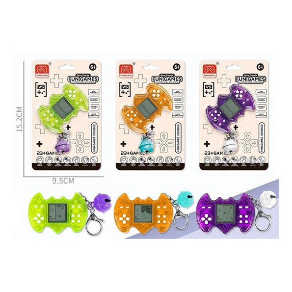 CTG Fun Games Retro Mini Games Console Keychain - Assorted