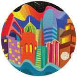 Pomegranate 500pc Circular Puzzle - Jordan Herren: City Vibes