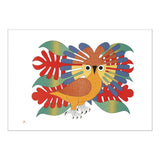 Pomegranate Notecards, Small 10pk Kenojuak Ashevak: Sun Owl & Foliage