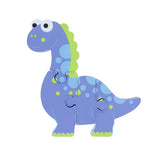 Orange Tree Toys Mini Wooden Puzzle 4pc Diplodocus Dinosaur