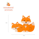 Orange Tree Toys Mini Wooden Puzzle 4pc Foxes