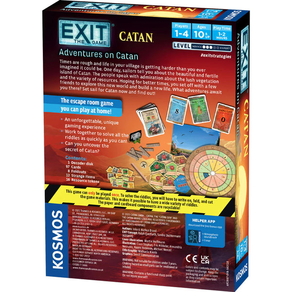 Thames & Kosmos EXIT: The Game - Adventures on Catan