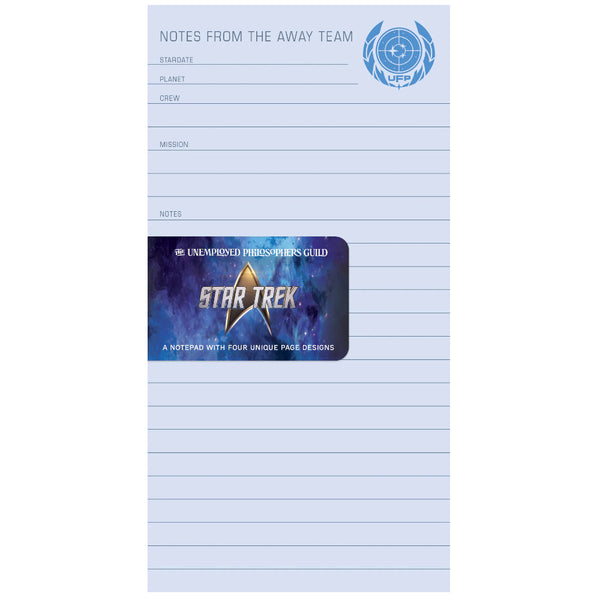 Unemployed Philosophers Guild Notepad - Star Trek