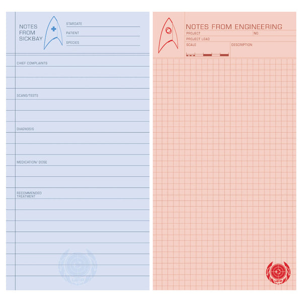 Unemployed Philosophers Guild Notepad - Star Trek