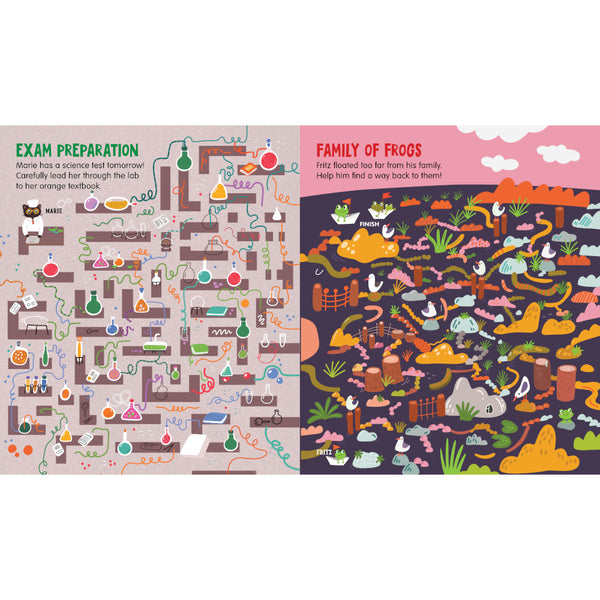 Clever Publishing Brain Bending Mazes Activity Book