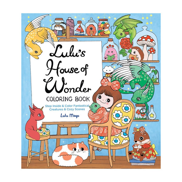 Lulu's House of Wonder Colouring Book by Lulu Mayo