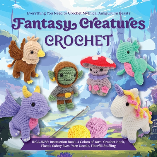 Chartwell Fantasy Creatures Crochet Kit by Victoria Kairis