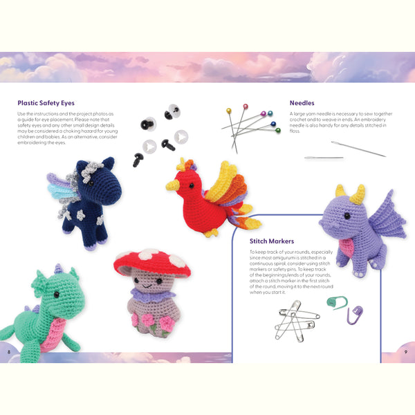 Chartwell Fantasy Creatures Crochet Kit by Victoria Kairis