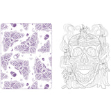 Dark Delights and Demons Colouring Book