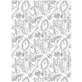 Creative Haven Colouring Book - Pretty Creepy
