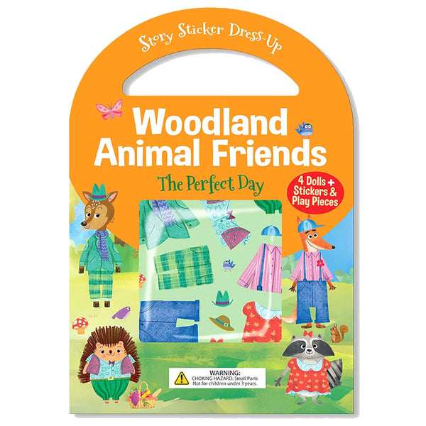 Dover Story Sticker Dress-Up: Woodland Animal Friends Perfect Day
