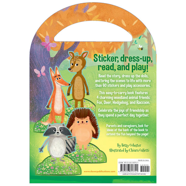 Dover Story Sticker Dress-Up: Woodland Animal Friends Perfect Day
