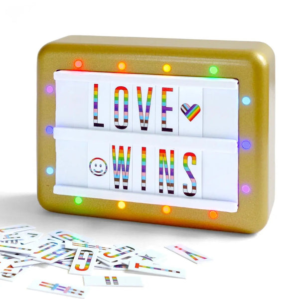 RP Minis Itty-Bitty Light-Up Pride Marquee Sign