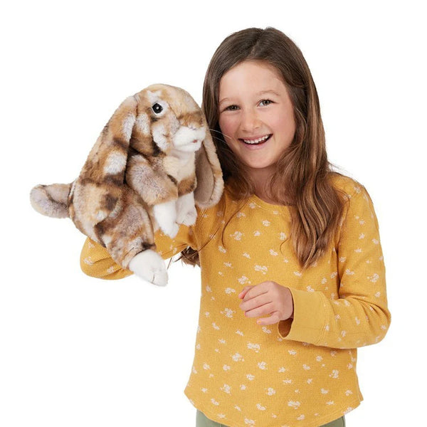 Folkmanis Hand Puppet - Silky Bunny Rabbit