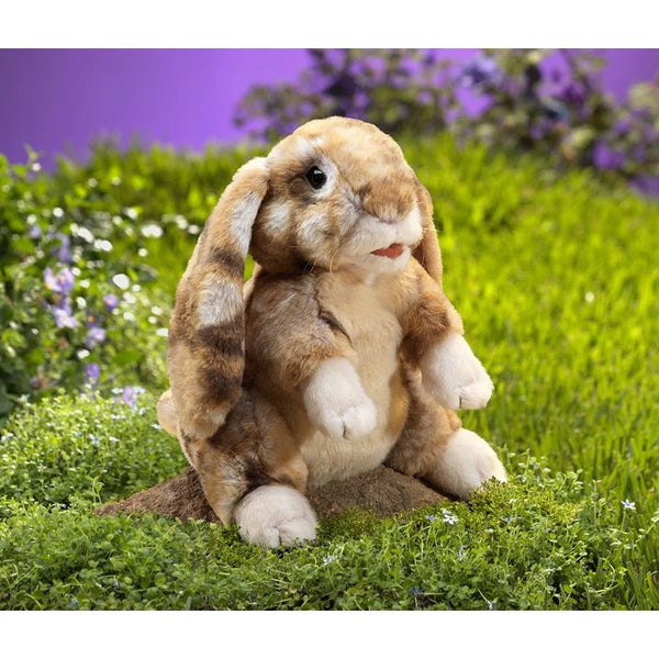 Folkmanis Hand Puppet - Silky Bunny Rabbit