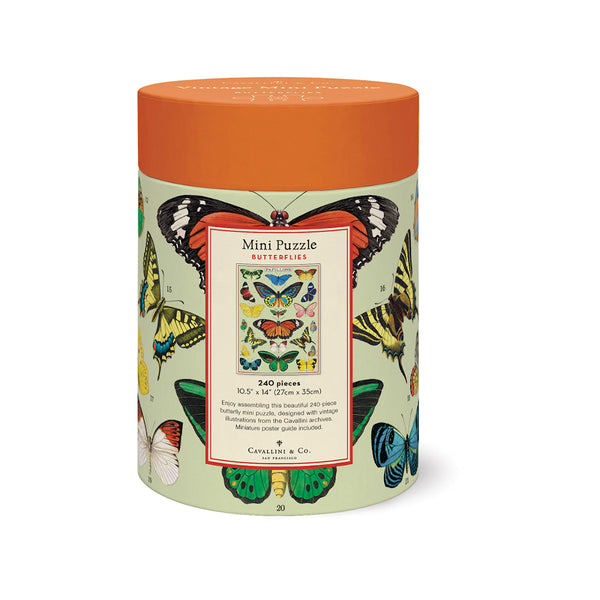 Cavallini 240pc Vintage Puzzle - Butterflies