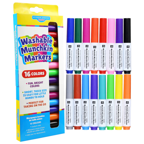 Peter Pauper Press Studio Jr. Washable Munchkin Markers