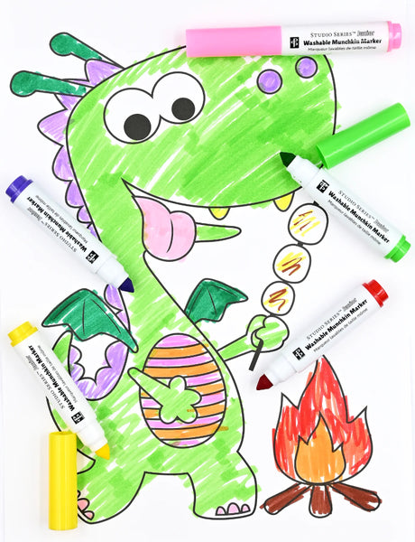 Peter Pauper Press Studio Jr. Washable Munchkin Markers