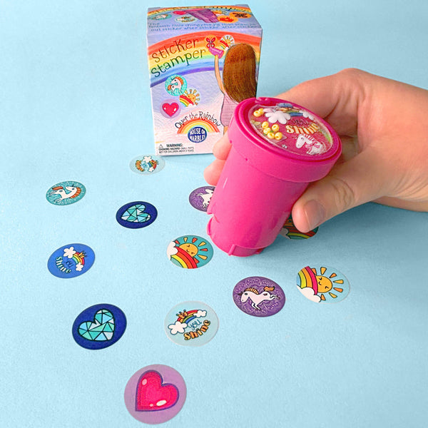 House of Marbles Sticker Stamper - Rainbow