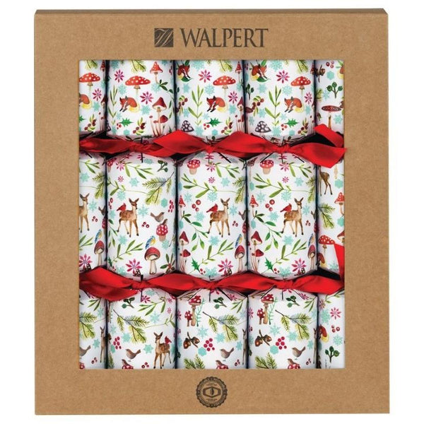 Walpert Holiday Crackers 10pk ECO Fawn's Forest