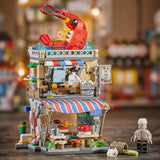 Loz Mini Block Kit - Seafood Stall