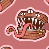 Turtle's Soup Vinyl Sticker - Mimic Treasure Chest