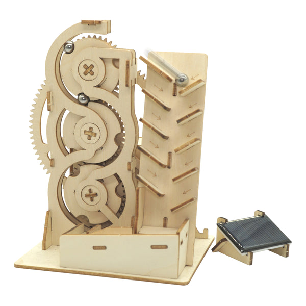 Flip Toys Wooden Marble Run - Zig Zag