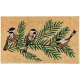 Now Designs Doormat - Birds & Boughs Chickadees