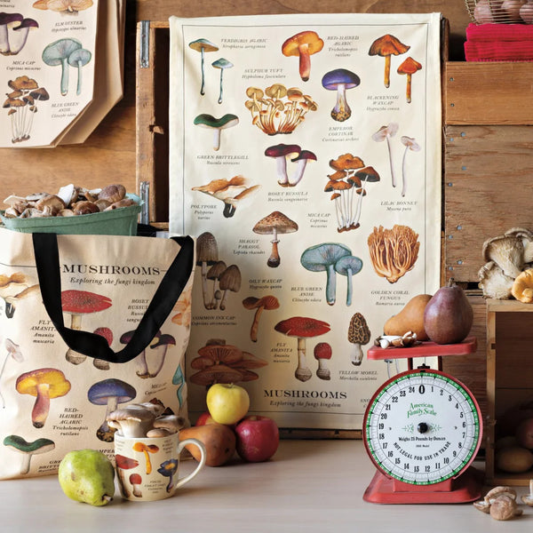 Now Designs Tote Bag - Mushrooms