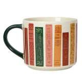 Danica Jubilee Bone China Mug with Lid 14oz - Book Club