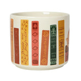 Danica Jubilee Bone China Mug with Lid 14oz - Book Club