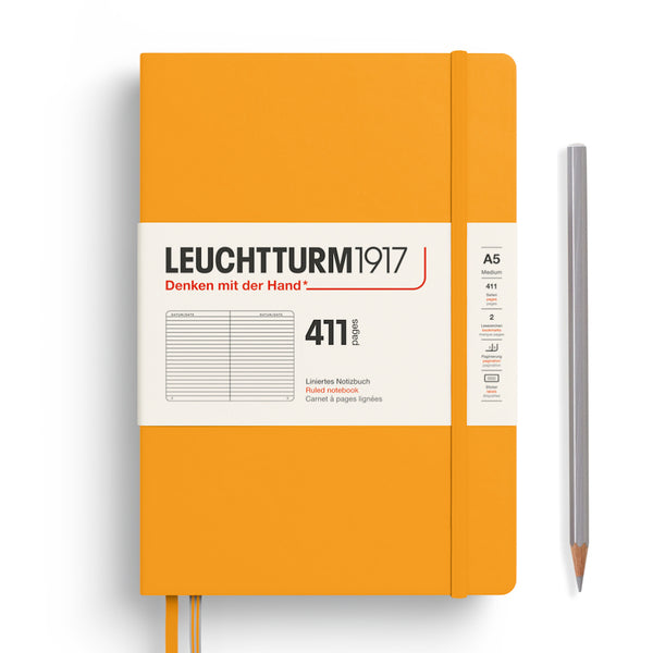Leuchtturm1917 A5 Medium Notebook 411 - Lined RISING SUN