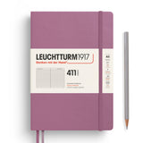Leuchtturm1917 A5 Medium Notebook 411 - Lined DUSTY ROSE