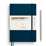 Leuchtturm1917 A5 Medium Softcover Notebook - Blank DEEP SEA