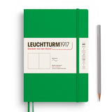 Leuchtturm1917 A5 Medium Softcover Notebook - Blank SPRING LEAF