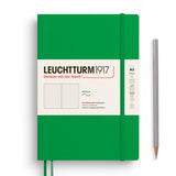 Leuchtturm1917 A5 Medium Softcover Notebook - Dotgrid SPRING LEAF