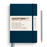 Leuchtturm1917 A5 Medium Softcover Notebook - Lined DEEP SEA