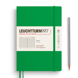 Leuchtturm1917 A5 Medium Softcover Notebook - Lined SPRING LEAF