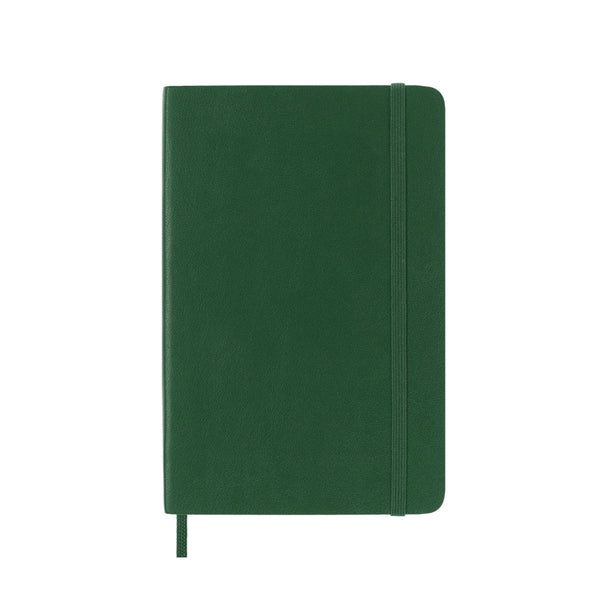 Moleskine Classic Ruled Softcover Notebook, Pocket - Myrtle Green