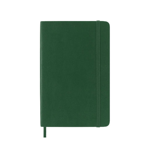 Moleskine Classic Ruled Softcover Notebook, Pocket - Myrtle Green