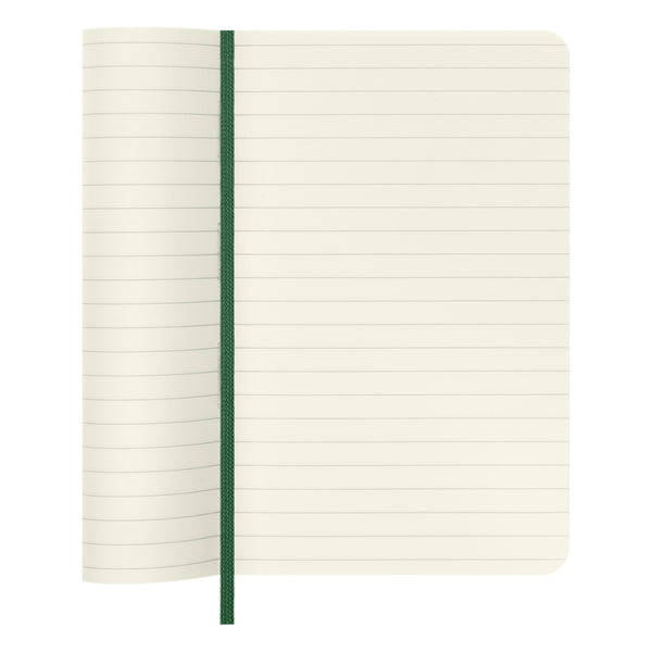 Moleskine Classic Ruled Softcover Notebook, Pocket - Myrtle Green