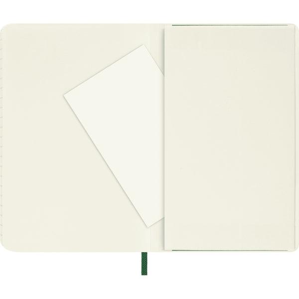 Moleskine Classic Ruled Softcover Notebook, Pocket - Myrtle Green