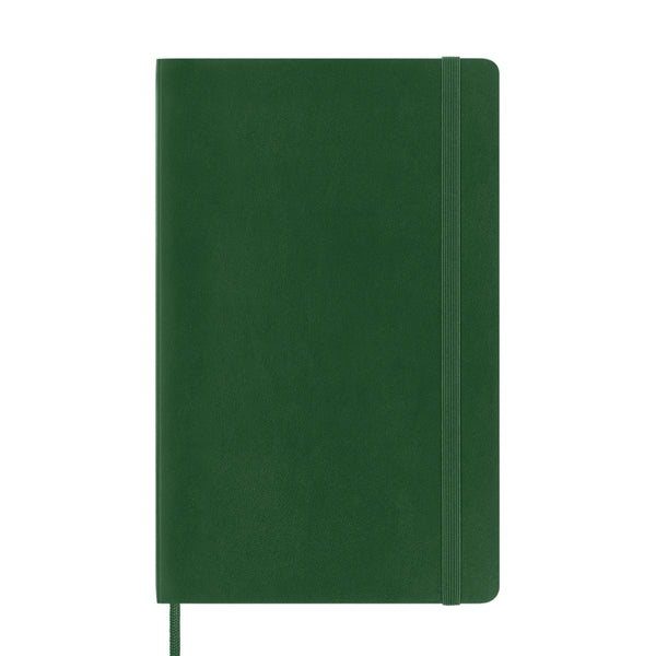Moleskine Classic Ruled Softcover Notebook, Large - Myrtle Green