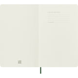 Moleskine Classic Ruled Softcover Notebook, Large - Myrtle Green
