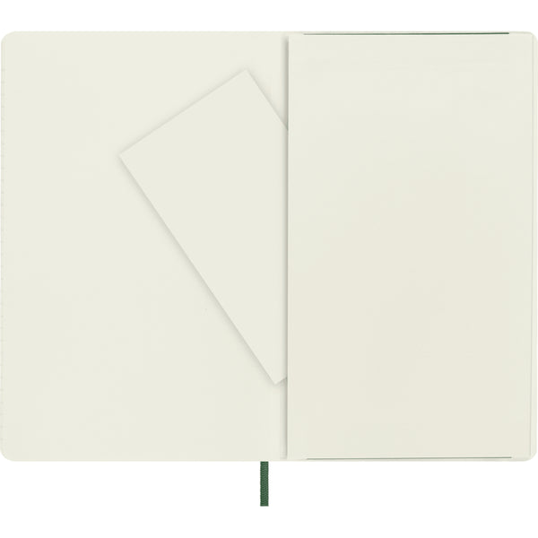 Moleskine Classic Ruled Softcover Notebook, Large - Myrtle Green